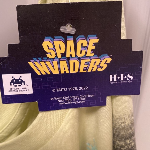 Brand New Space Invaders Short Sleeve Shirt…size Small - Picture 5 of 5